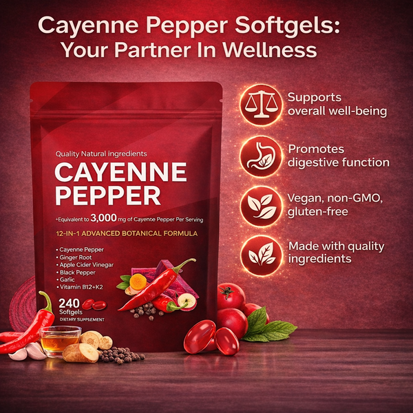 Daily Heat Metabolism Boost Caps