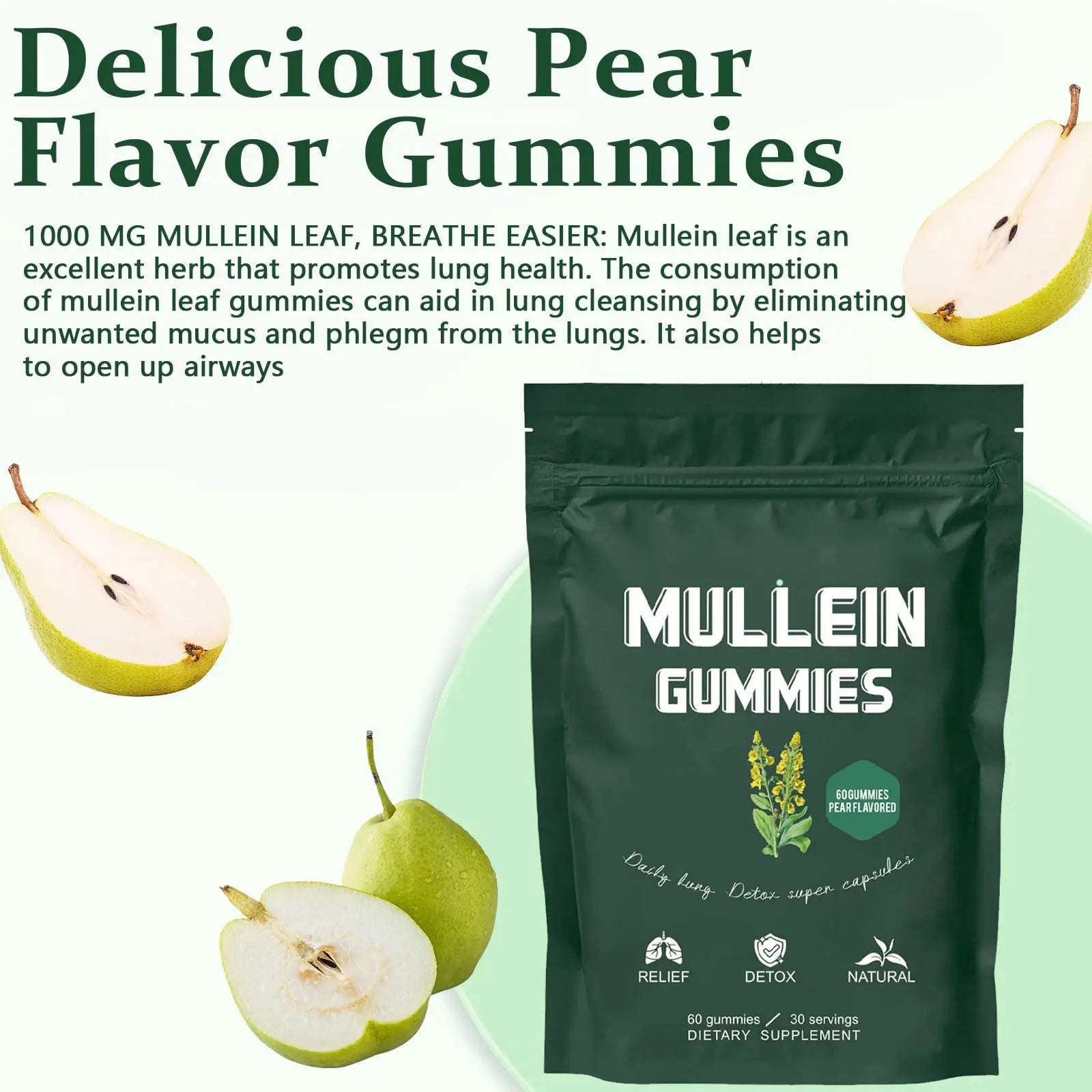 Mullein Gummies (60 Pack)